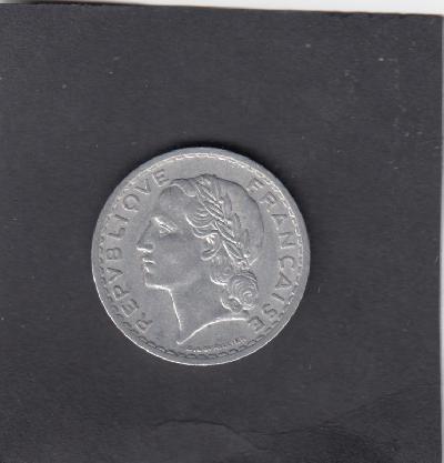 Beschrijving: 5 Franc  